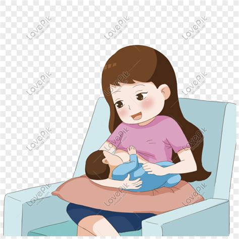 ide gambar kartun ibu menyusui gambar kartun
