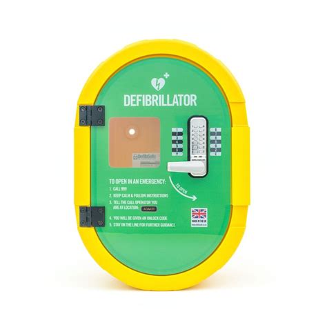 Zoll Aed Plus Semi Automatic Defibrillator And Locked External Cabinet Package British Heart