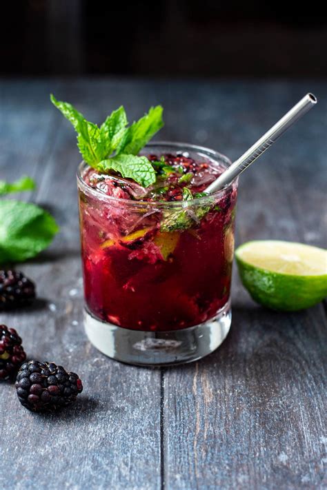 Blackberry Bourbon Smash Cocktail Recipe 49 OFF