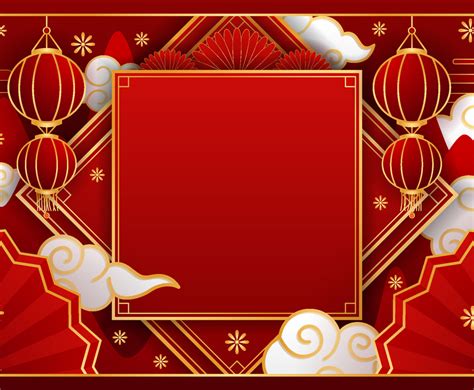 Chinese New Year Deep Red Background Vector Art & Graphics | freevector.com