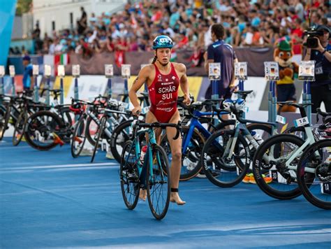 Triathlon Wm In Hamburg Super Sprint Wenn Triathleten Gleich