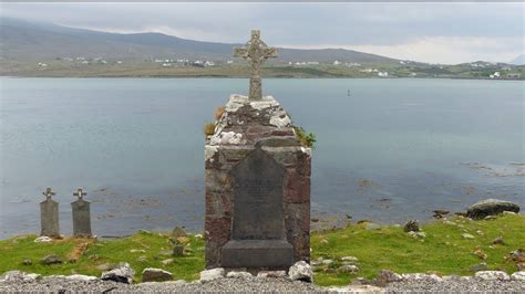 Kildownet Cimetery Achill Island County Mayo Ireland Youtube