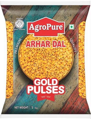 Agropure Arhar Dal Toor Dal 1 Kg Pack At ₹ 184kg Pulses In