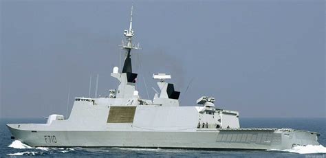 Fs La Fayette F 710 Frigate French Navy Marine Nationale