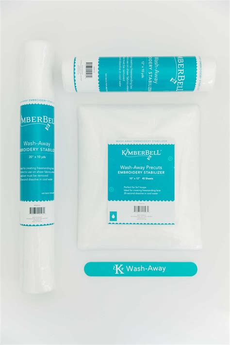 Kimberbell Wash Away Embroidery Stabilizer 744674121080