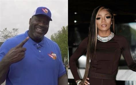 Shaquille O’Neal Proposes To GloRilla During Her Instagram Live With ...