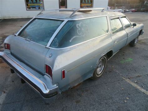 1976 Chevrolet Impala Station Wagon 400 Small Block Demo Derby Barn