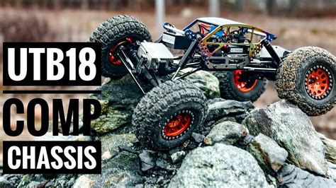 Axial Capra UTB18 Upgrades Furitek Titanium Comp Chassis Install