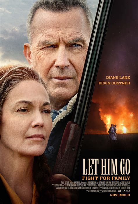 Official poster for 'Let Him Go', starring Kevin Costner and Diane Lane