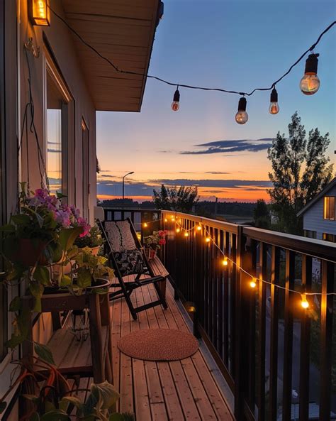 21 Beautiful Balcony Lighting Ideas & Tips – Tiny Life Tips