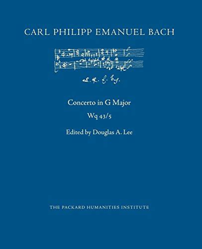 Concerto In G Major Wq 43 5 By Carl Philipp Emanuel Bach Goodreads