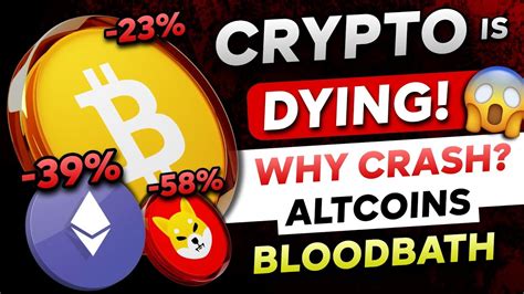 Bitcoin Altcoins BLOODBATH Why Big CRASH Major Reason For The