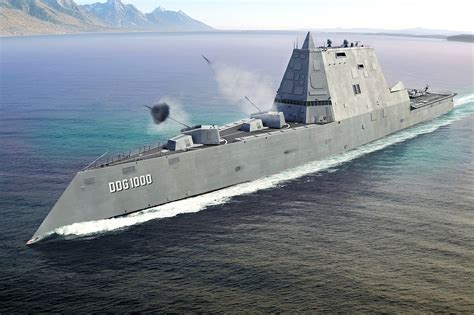 USS Zumwalt O navio mais poderoso do mundo Defesa Aérea Naval