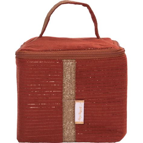 Petit Vanity Gaze Lurex Terracotta Papa Pique Et Maman Coud