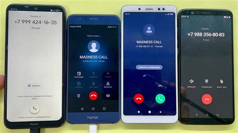 Incoming Call Xiaomi Redmi Note 8T Honor 8 Outgoing Call OnePlus 5T