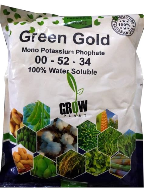 Green Gold Mono Potassium Phosphate 00 52 34 100 Water Soluble At Rs