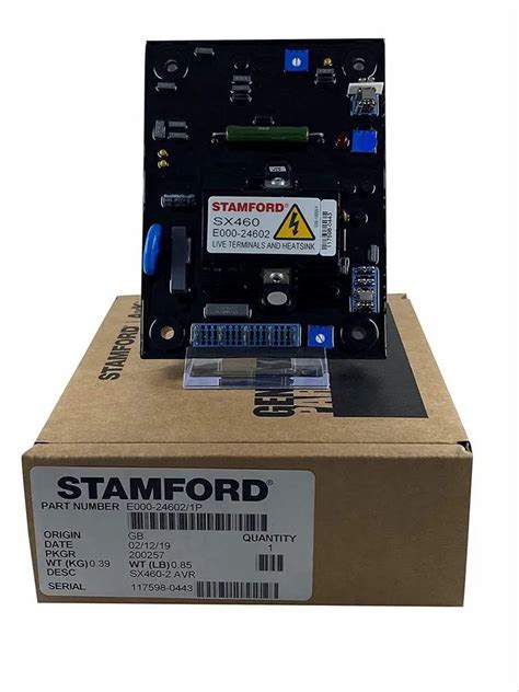 Single Phase SX460 STAMFORD AVR at best price in Chennai | ID: 26000006473