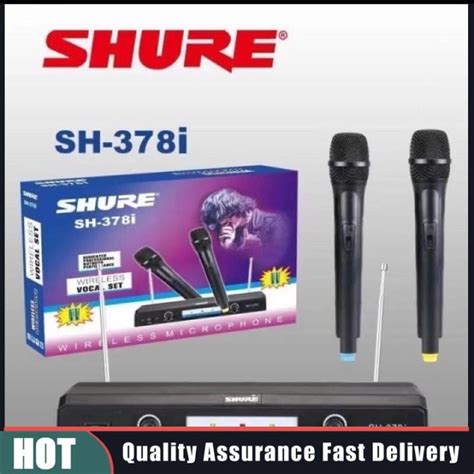 Shure Sh 378 Wireless Microphone Lazada Ph