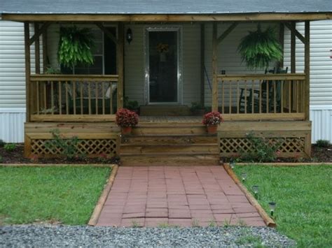 Porch Ideas For Double Wide Mobile Home