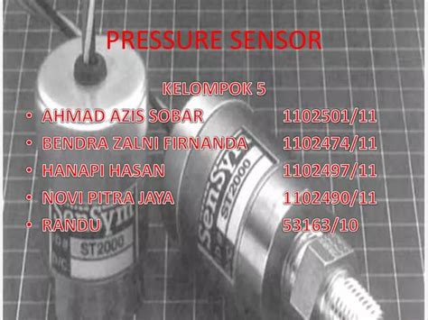 Ppt Pressure Sensor Powerpoint Presentation Free Download Id2316545