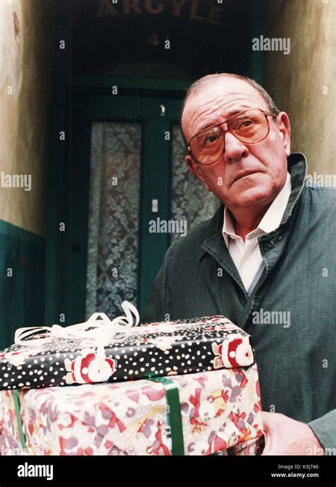 EASTENDERS MIKE REID as Frank Butcher Stock Photo - Alamy