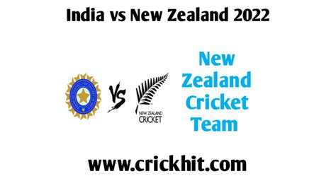 New Zealand T20 Squad 2022 against India - Crickhit