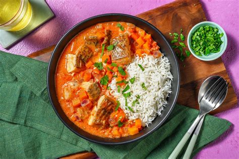 Braziliaanse Visstoof Met Koolvis En Rijst Recept Hellofresh