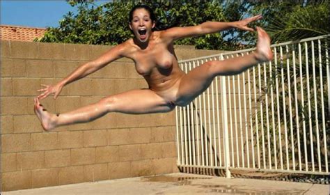 Naked Girl Jumping 46 Porn Photos