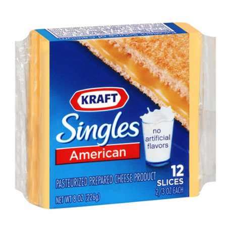 Kraft Cheese American Singles 12 CT