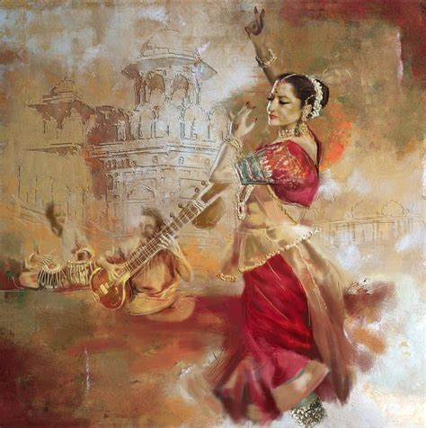 Kathak Dancer 8 Indian Images In 2019 Indian Art Paintings Dance Paintings India Art