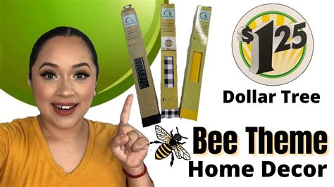 DOLLAR TREE BEE THEME HOME DECOR DIYS HOME DECORATING IDEAS Tree