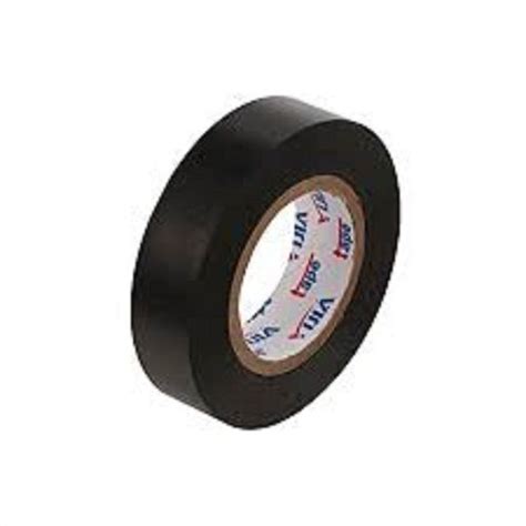 Pvc Self Adhesive Electrical Black Insulation Tape 20m Length 20