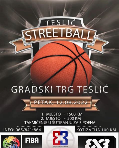 Streetball Tesli I Leaders Tesli Ujedinili Snage Pomo Za