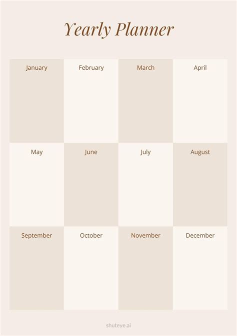 24 Best Free Printable Yearly Planner Templates For 2023 Artofit