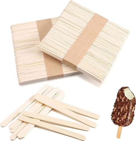 Baton Glace Batonnet Glace B Tonnets De Bois Naturel Pieces Baton