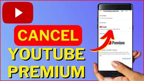 How To Cancel Youtube Premium Subscription Or Free Trial Youtube