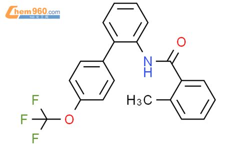 581068 24 8 Benzamide 2 Methyl N 4 Trifluoromethoxy 1 1 Biphenyl