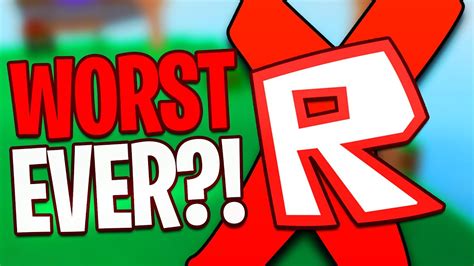 This Is The ABSOLUTE WORST Roblox Games Of ALL TIME YouTube