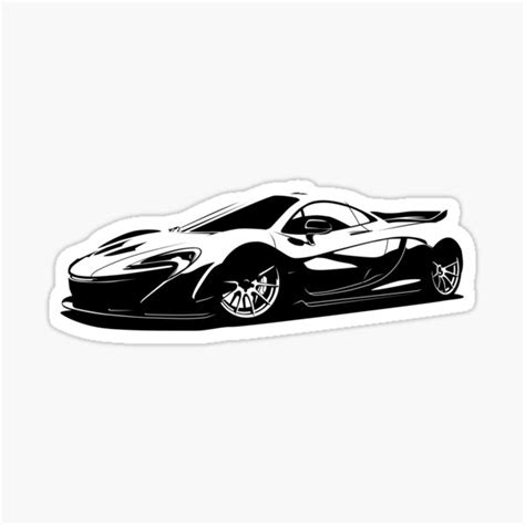 "McLaren P1" Sticker for Sale by toddeppe | Redbubble