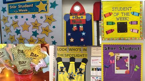 Preschool Star Of The Week Student Chart Decoration Ideas Star Of The