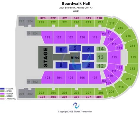 Boardwalk Hall Arena Boardwalk Hall Tickets In Atlantic City New Jersey Seating Charts