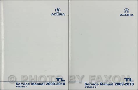 2004-2006 Acura TL Shop Manual Original