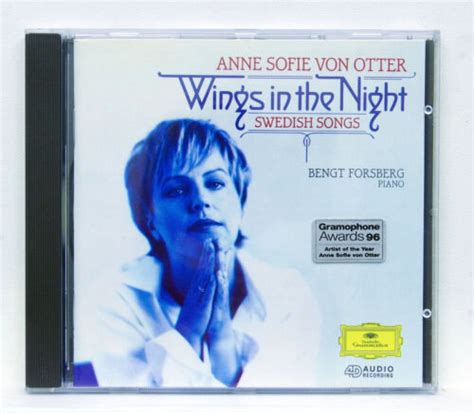 Anne Sofie Von Otter Wings In The Night Swedish Songs Dgg Cd Nm Ebay