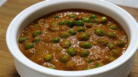 Green Peas Masala Green Peas Curry Recipe Dhaba Style Recipe