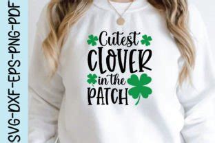 Cutest Clover In The Patch Svg Graphic By FunnySVG Creative Fabrica