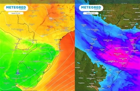 Chegada De Uma Frente Fria Temperatura Deve Cair No Interior Nada