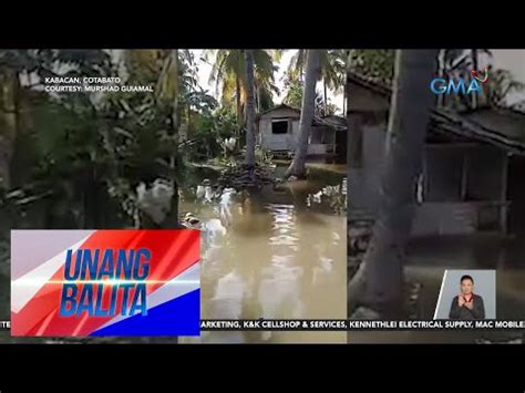 Ilang Lugar Sa Mindanao Binaha Dahil Sa Malakas Na Ulan Videos GMA