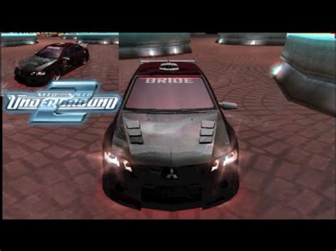 Need For Speed Underground Tunando O Lancer Evolution Viii Brabo