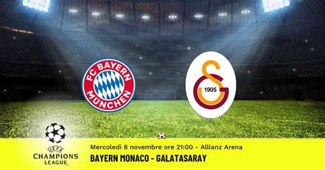 Bayern Galatasaray Pronostico Champions League 08112023