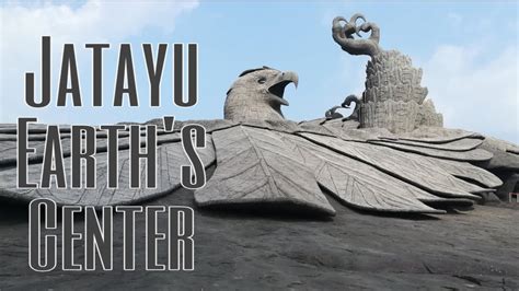 World S Largest Bird Statue Jatayu Rock Jatayu Earth S Center